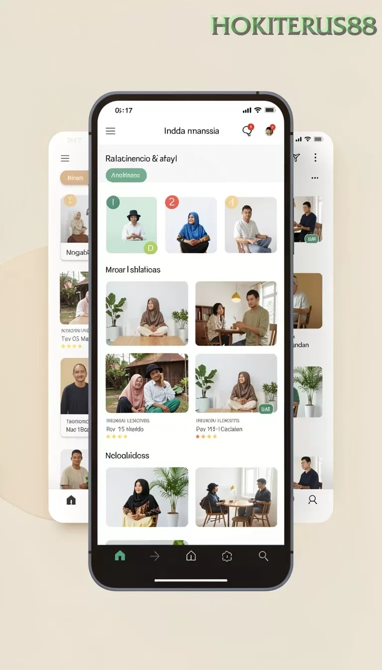 Cuplikan layar 8055 — halaman utama